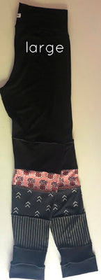 L- One of a Kind bamboo leggings