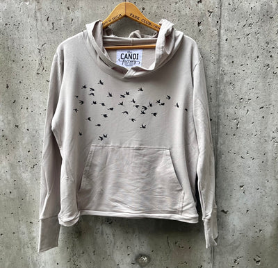 SALE! $50 -Bamboo Hoodie - Cement $98