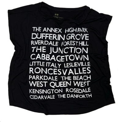 Toronto neighbourhoods -black   $58