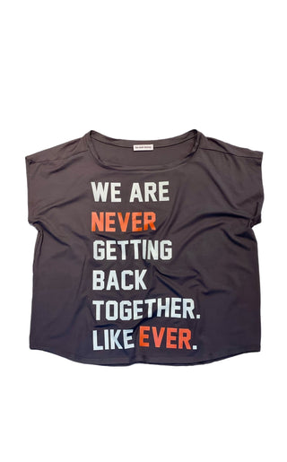 We are never getting back together.