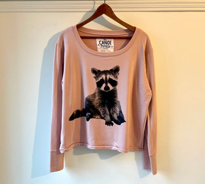 Bamboo sweatshirt - raccoon  $88