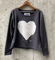 Bleached Heart - bamboo sweatshirt $88