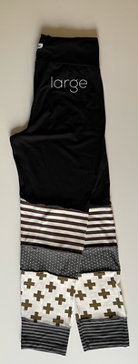 One of a Kind bamboo leggings -L