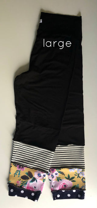 L- One of a Kind bamboo leggings