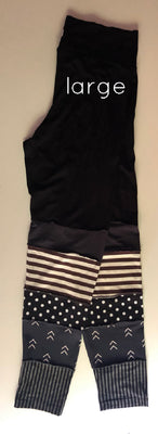 L- One of a Kind bamboo leggings