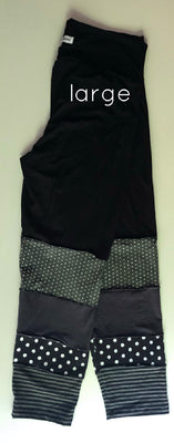 L- One of a Kind bamboo leggings