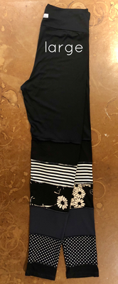 Stripey leggings - large