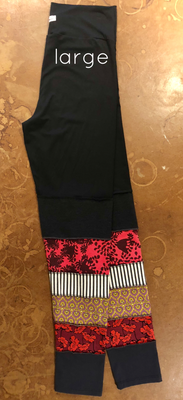 Stripey leggings - large