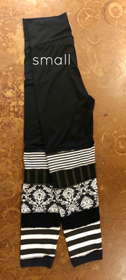 Stripey leggings - small