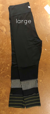Stripey leggings - large