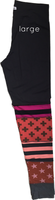 Stripey leggings - large #9