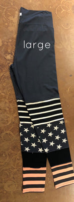 Stripey leggings