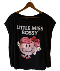 Little Miss Bossy -black $58